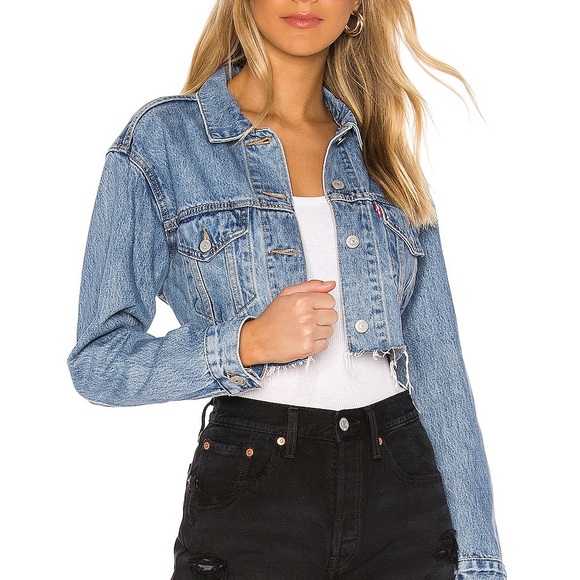levi's cropped jacket
